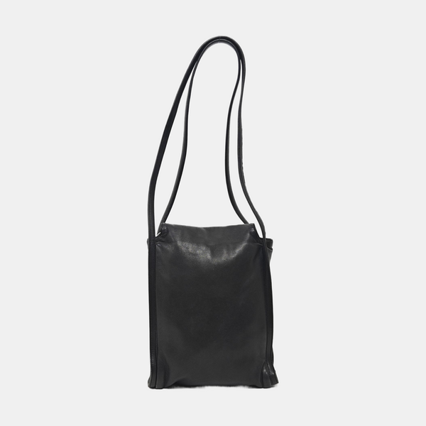 Calfskin Shoulder Bag Black