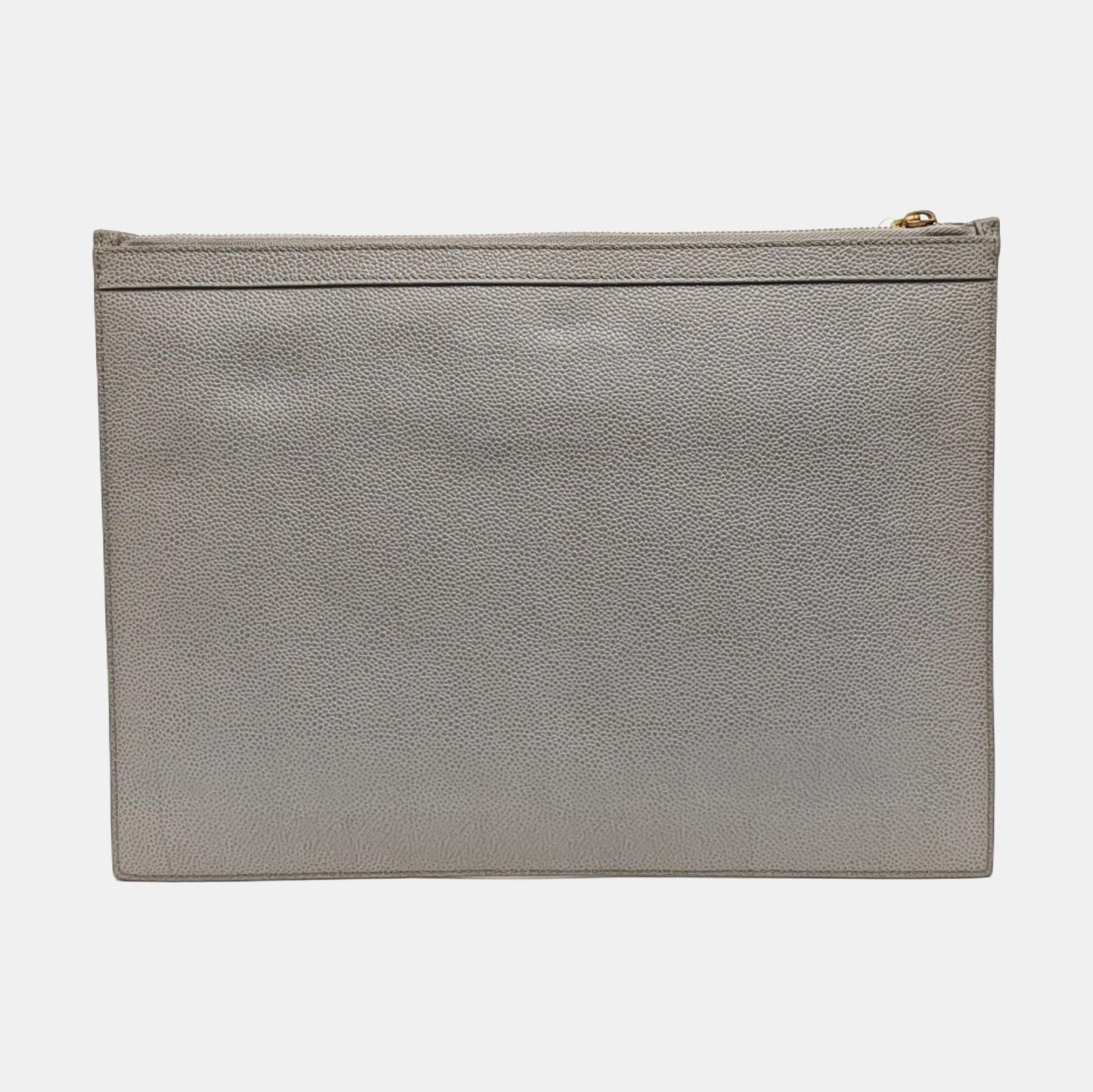 Calfskin Clutch Gray