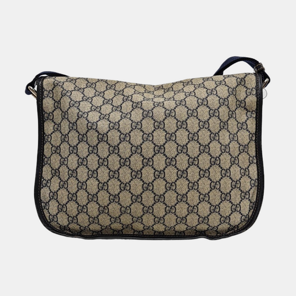 GG Supreme Monogram Coated Canvas Beige
