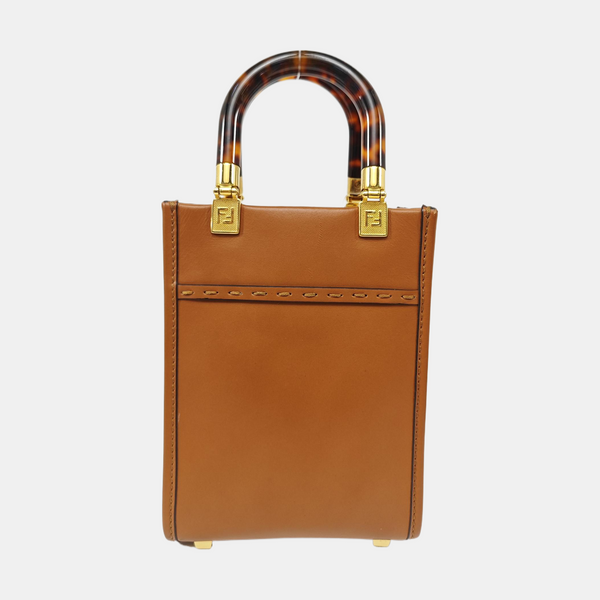 Sunshine Mini Calfskin Brown