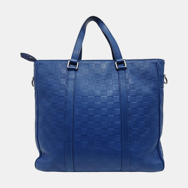 TADAO PM Damier Calfskin Blue
