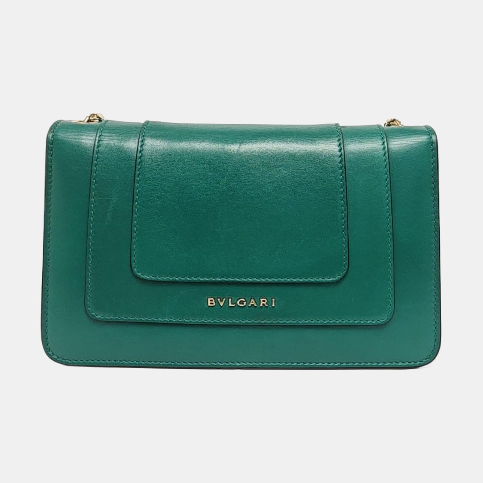 SERPENTI FOREVER Small Calfskin Green
