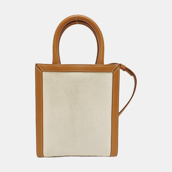 CABAS CELINE Mini Canvas White