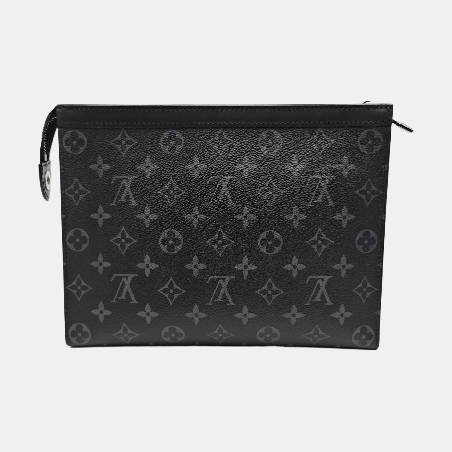 Pochette Voyag MM Monogram Coated Canvas Black
