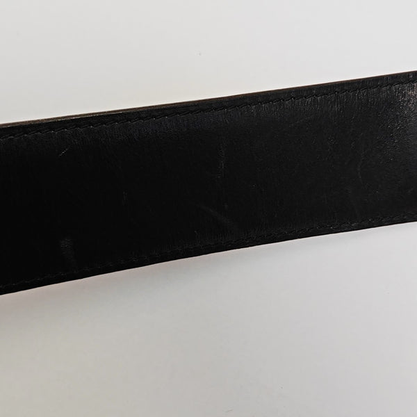 Leather Belt Black