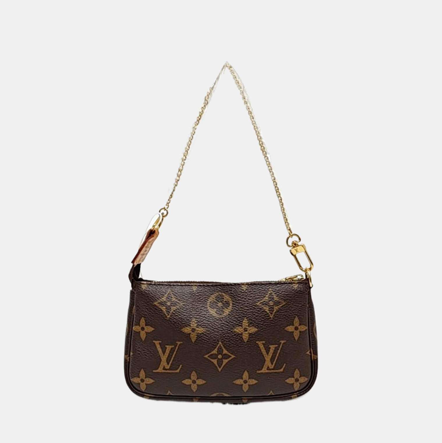 ACCESSOIRES Mini Monogram Coated Canvas Brown