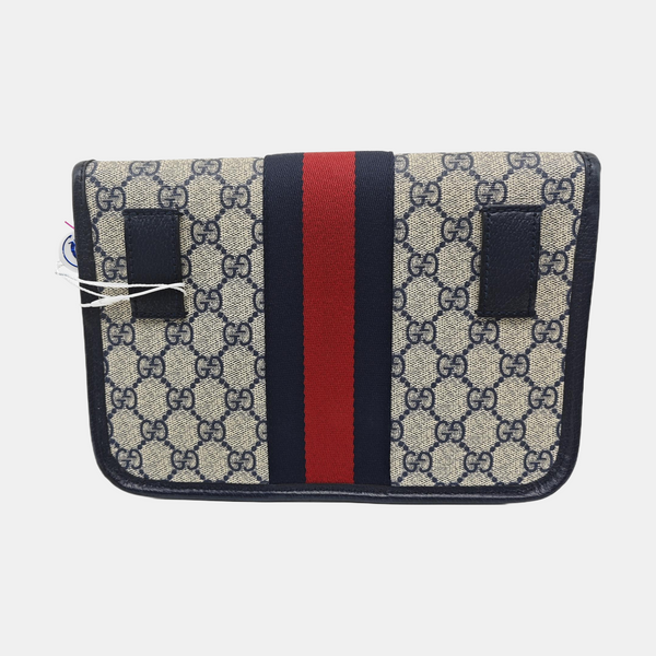 Ophidia Small Monogram Coated Canvas Beige