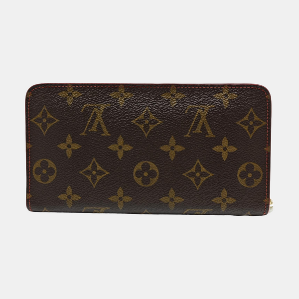 ZIPPY Monogram Coated Canvas Brown Wallet