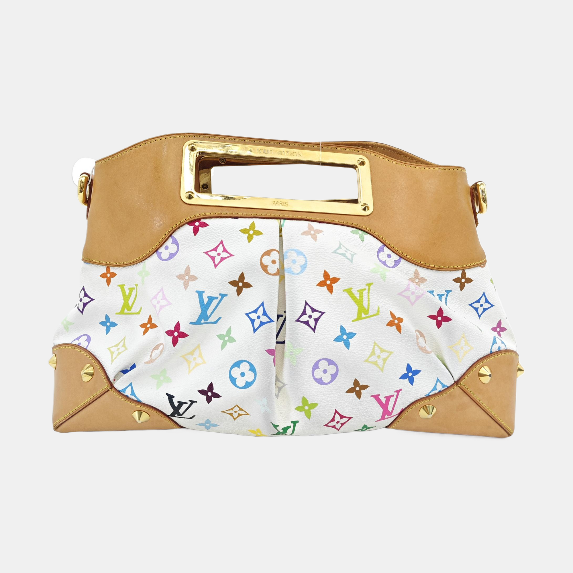 LV × TM JUDY MM Monogram Coated Canvas White