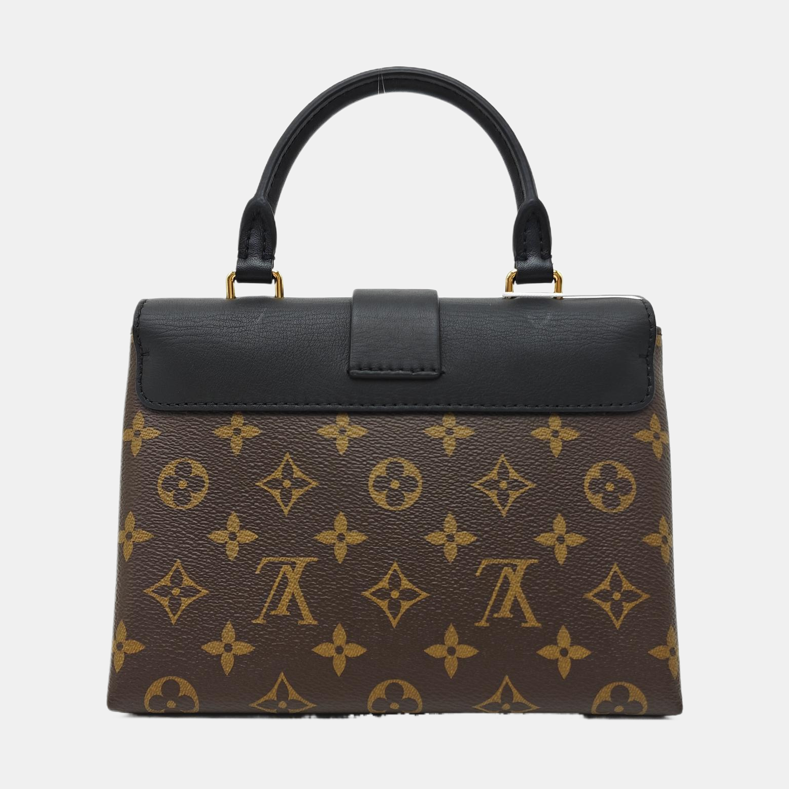 LOCKY BB Monogram Coated Canvas Brown