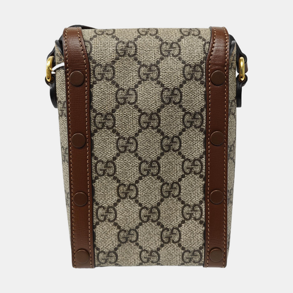 Horsebit 1955 Mini Coated Canvas Beige