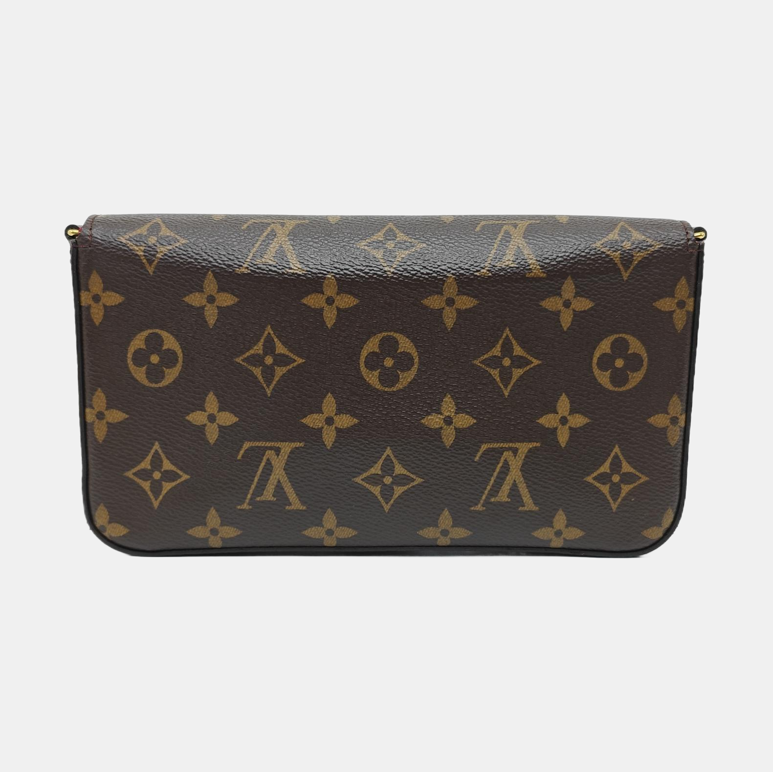 FÉLICIE Monogram Coated Canvas Brown
