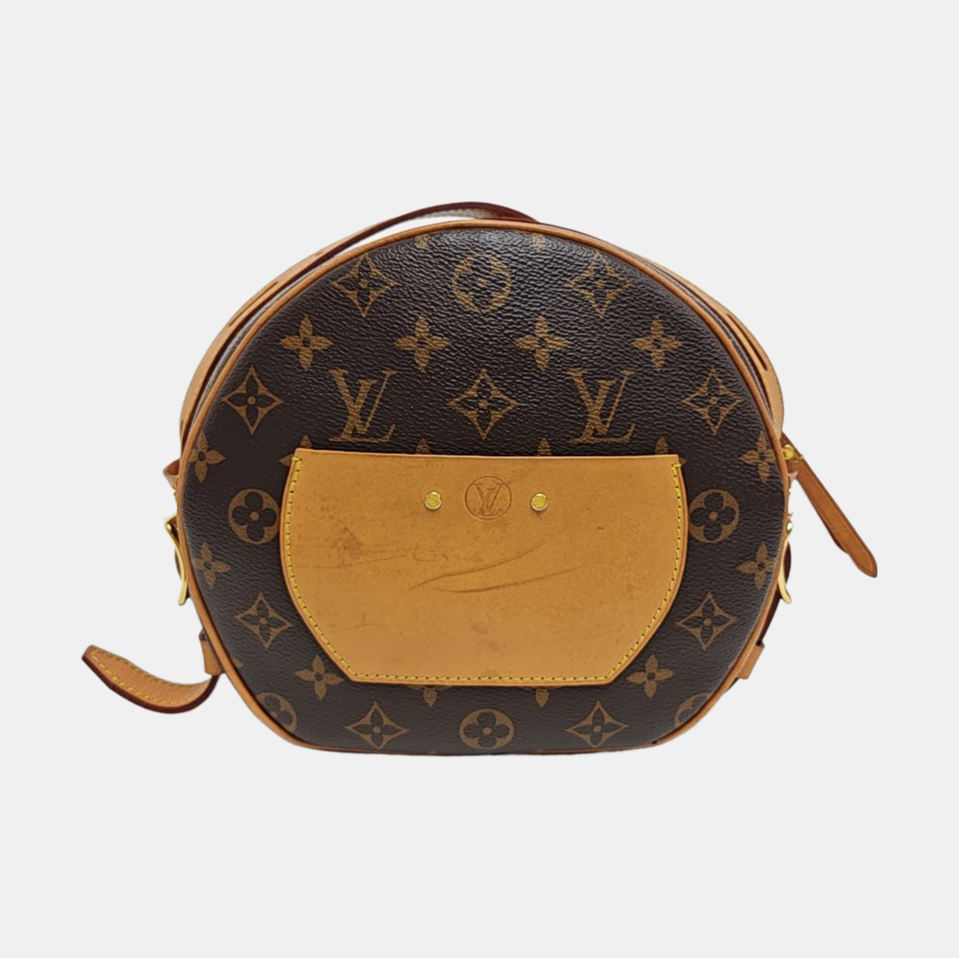 BOITE CHAPEAU MM Monogram Coated Canvas Brown