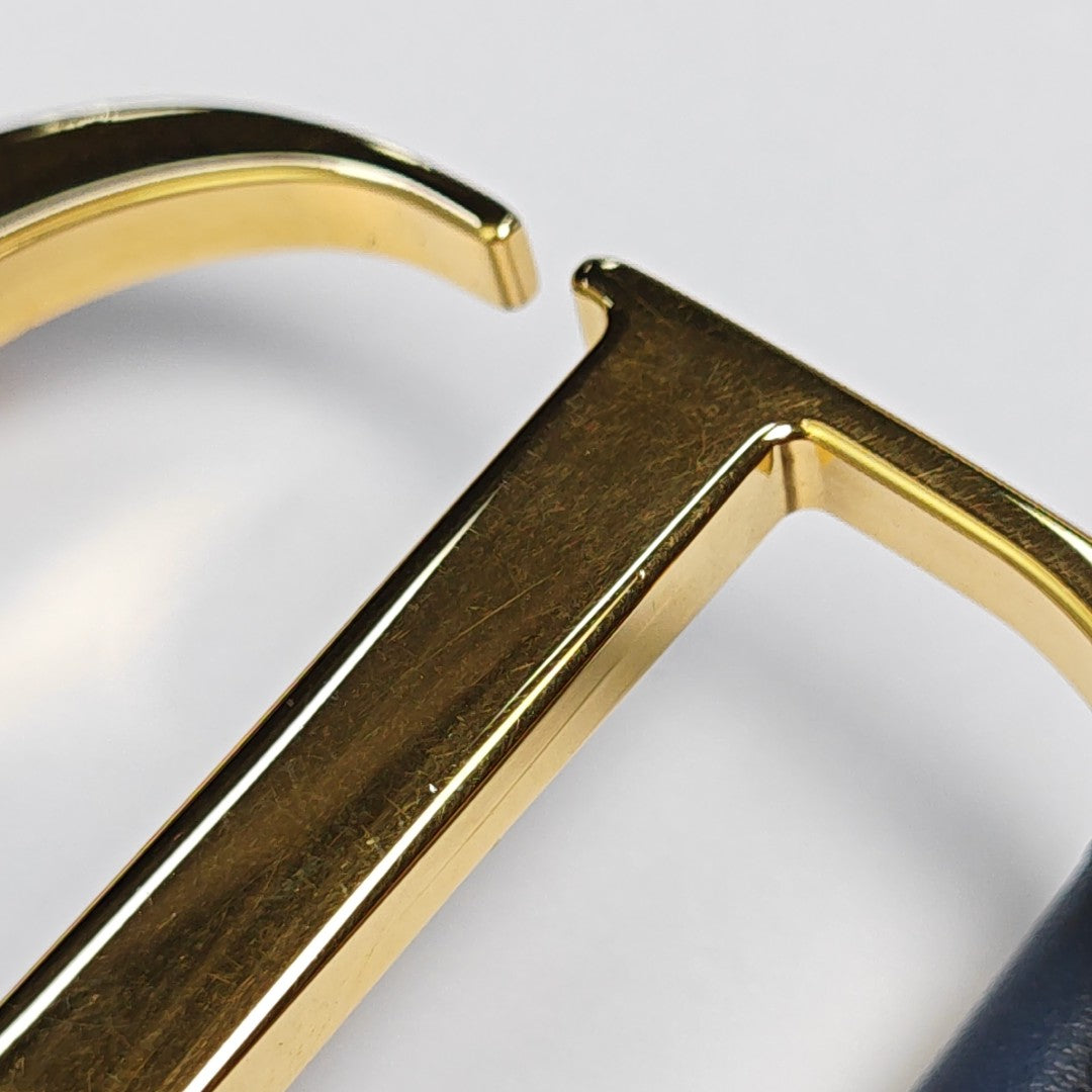 Leather Belt Blue