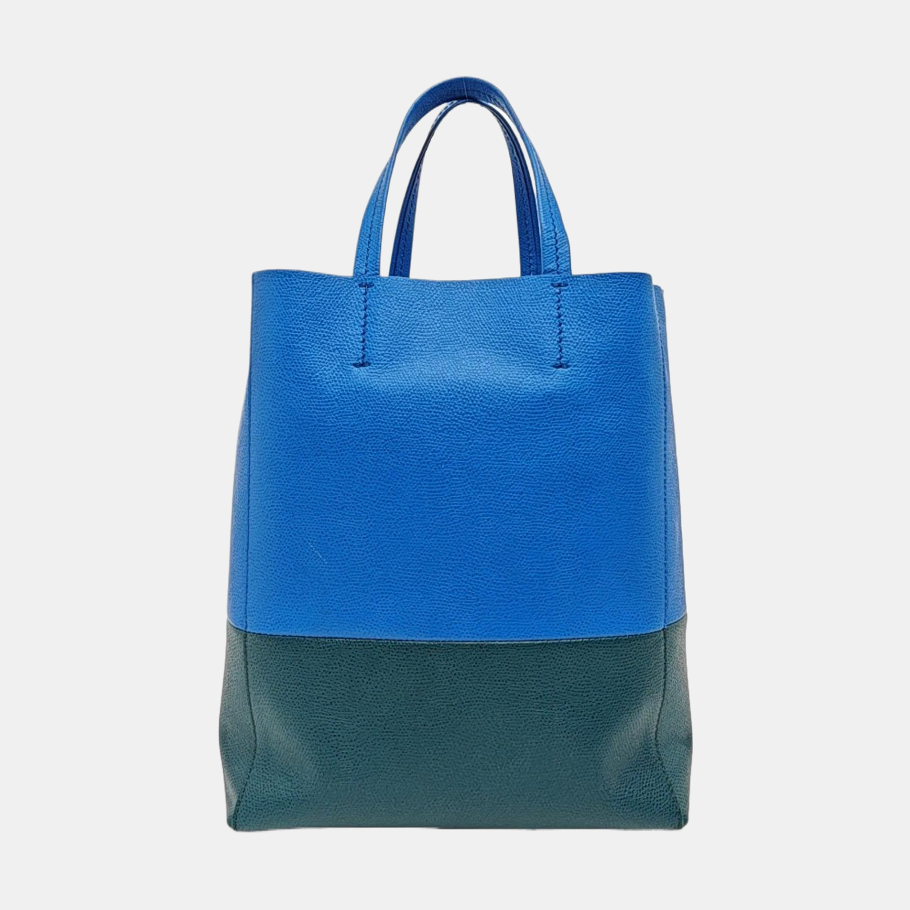 VERTICAL CABAS Mini Calfskin Blue