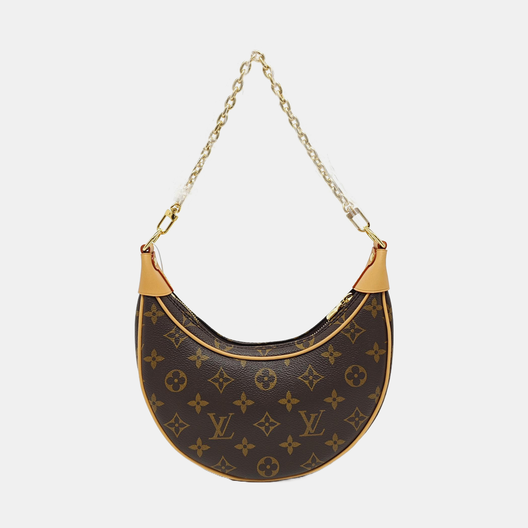 LOOP Monogram Coated Canvas Brown