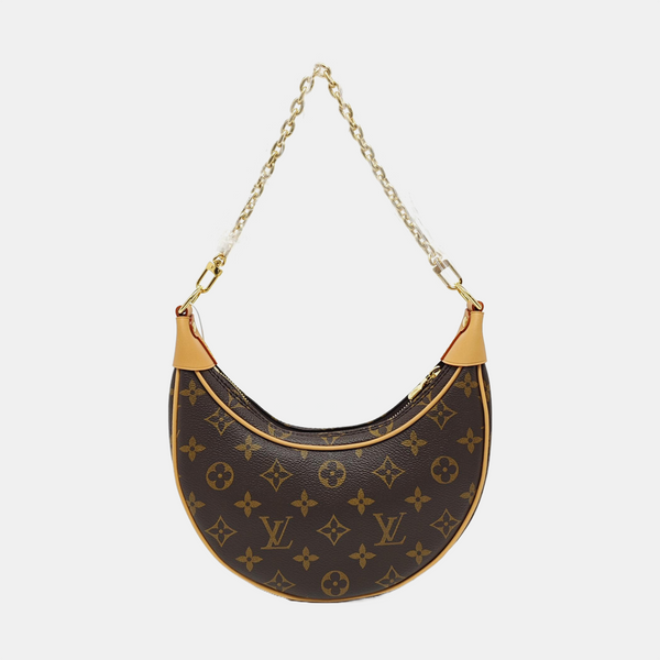 LOOP Monogram Coated Canvas Brown