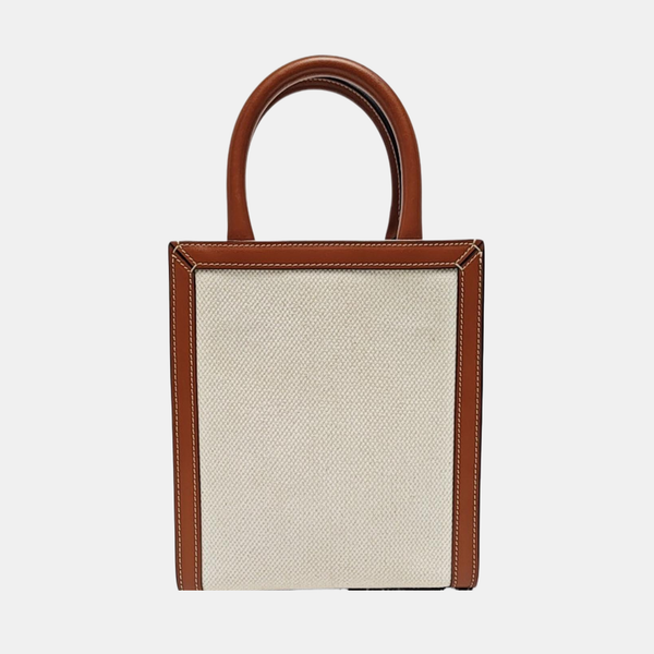 CABAS CELINE Mini Fabric White