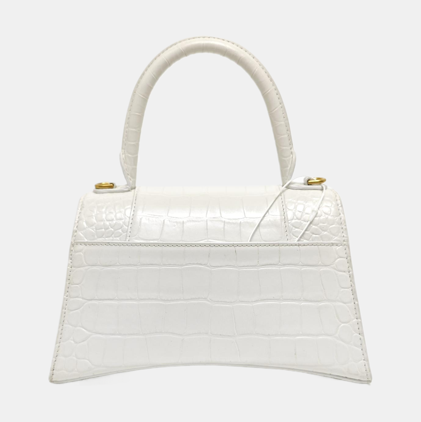 Hourglass S Calfskin White