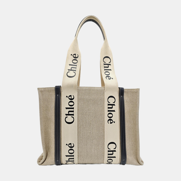 Woody Medium Canvas White