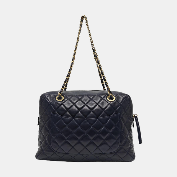 Quilted Lambskin Blue