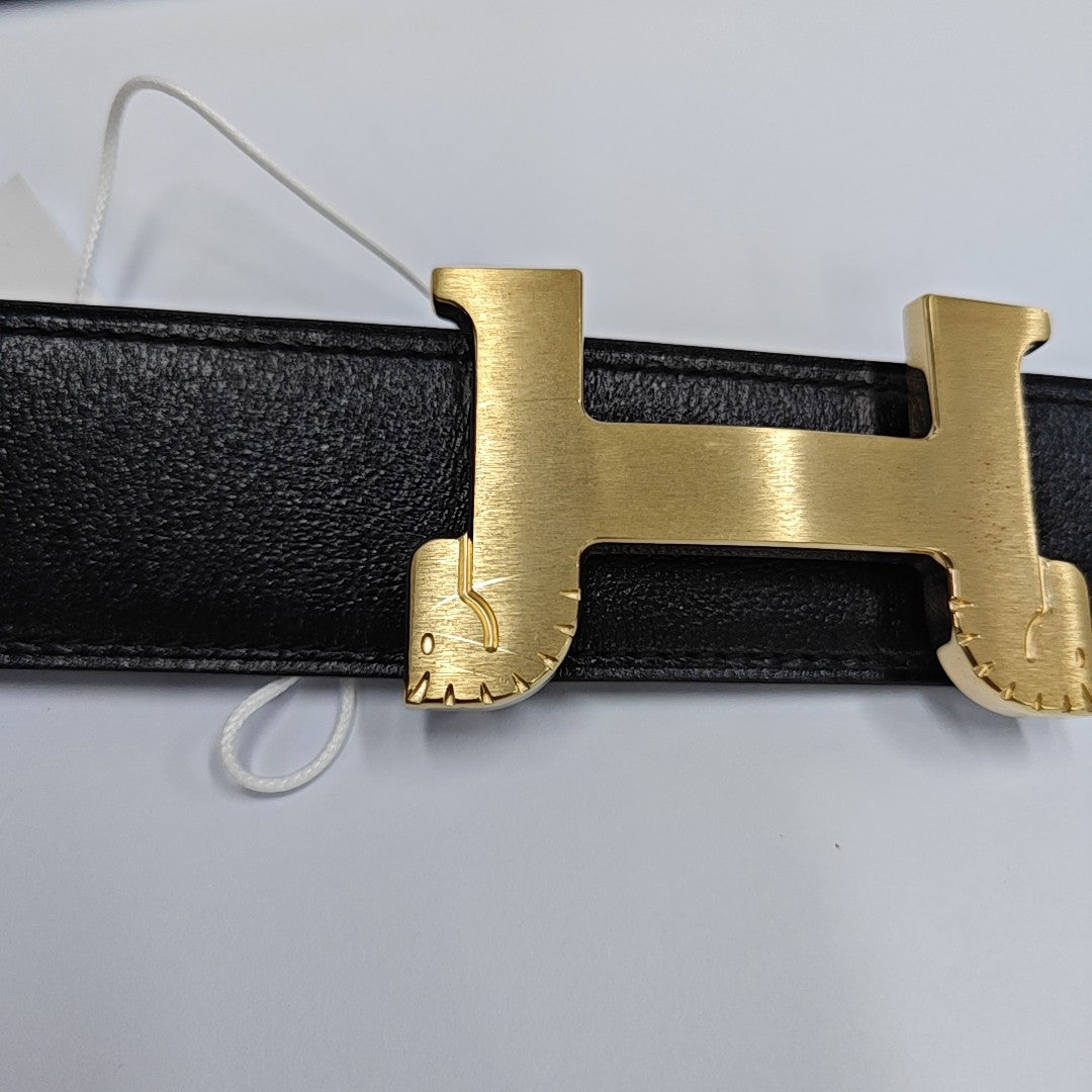 Leather Belt Black