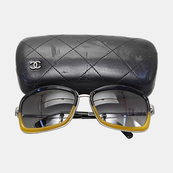 Synthetic Sunglasses Black