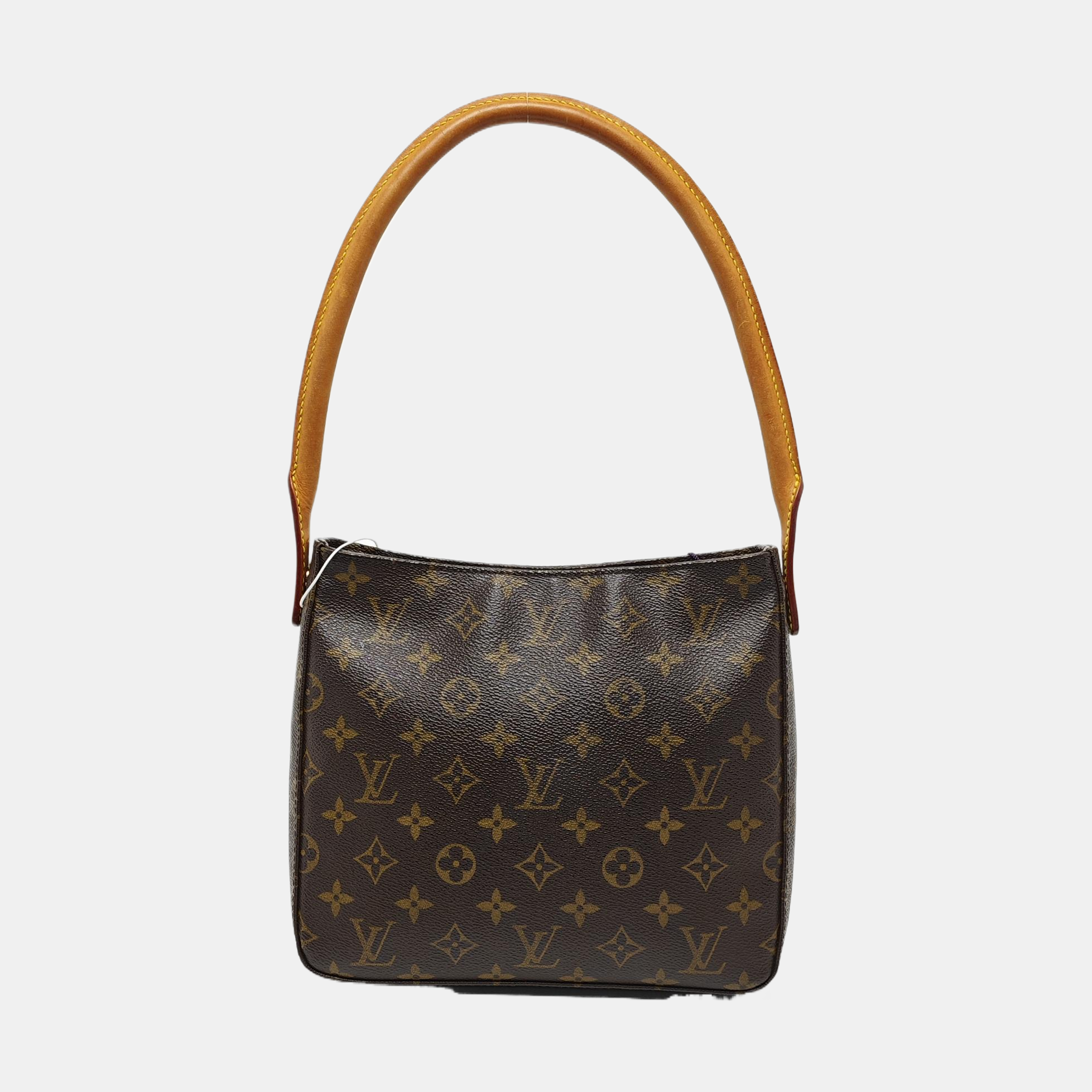 LOOPING MM Monogram Coated Canvas Brown