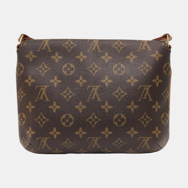 MUSETTE TANGO Monogram Coated Canvas Brown