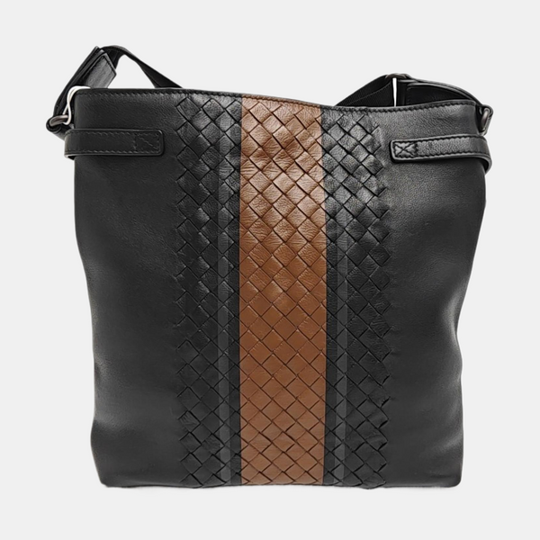 Lambskin Shoulder Bag Black