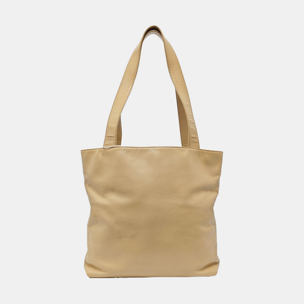 Medium Calfskin Beige
