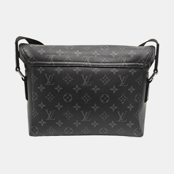 VOYAGER PM Monogram Coated Canvas Black