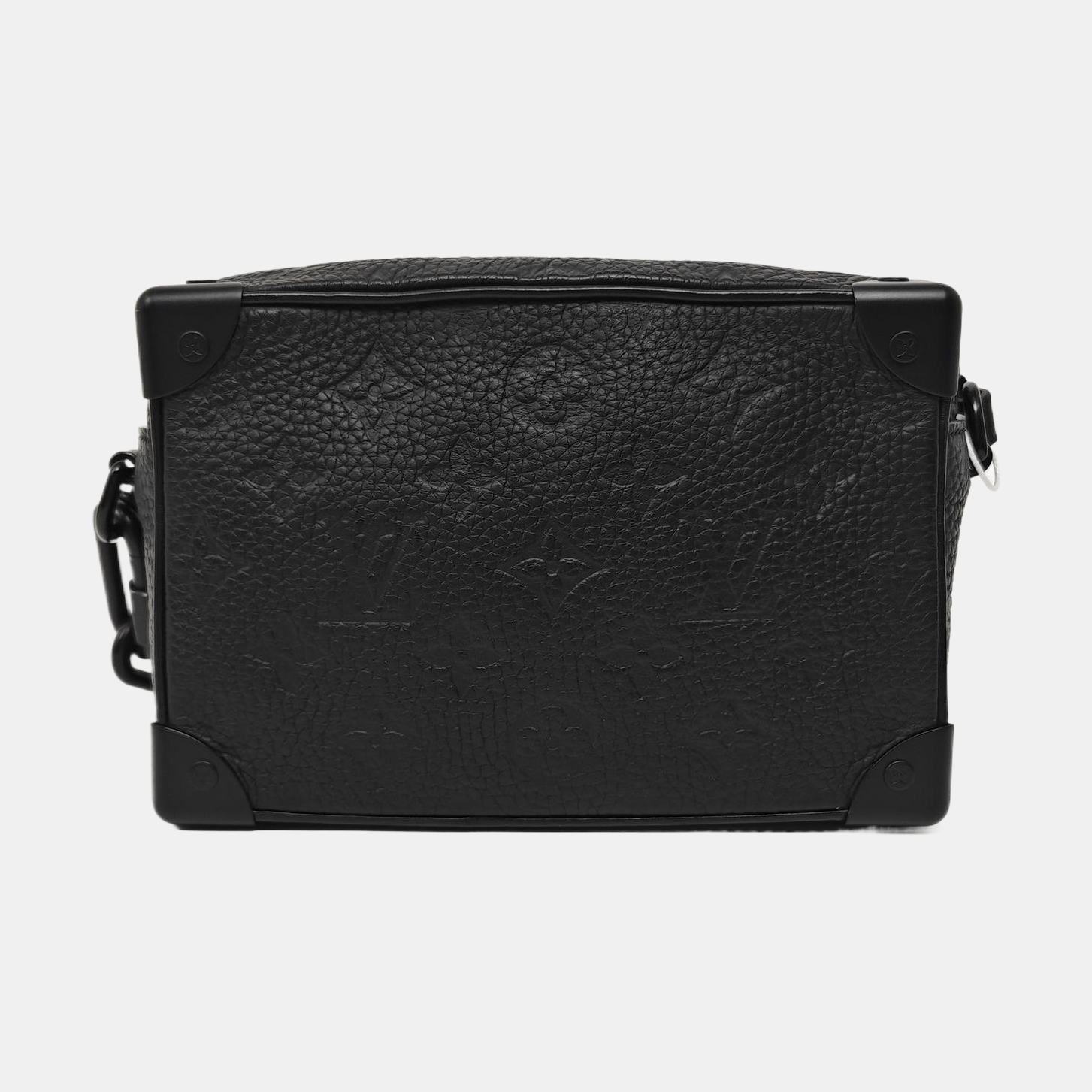 SOFT TRUNK Mini Monogram Calfskin Black