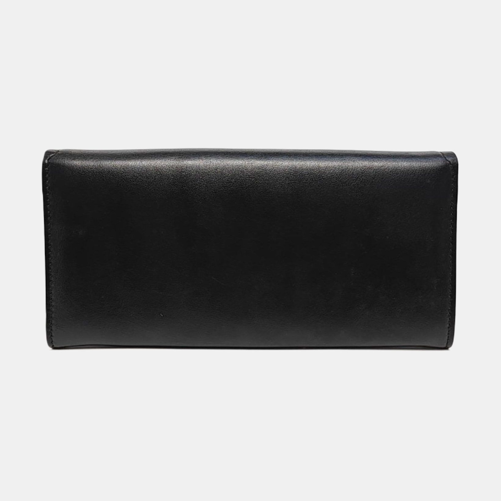 Calfskin Wallet Black