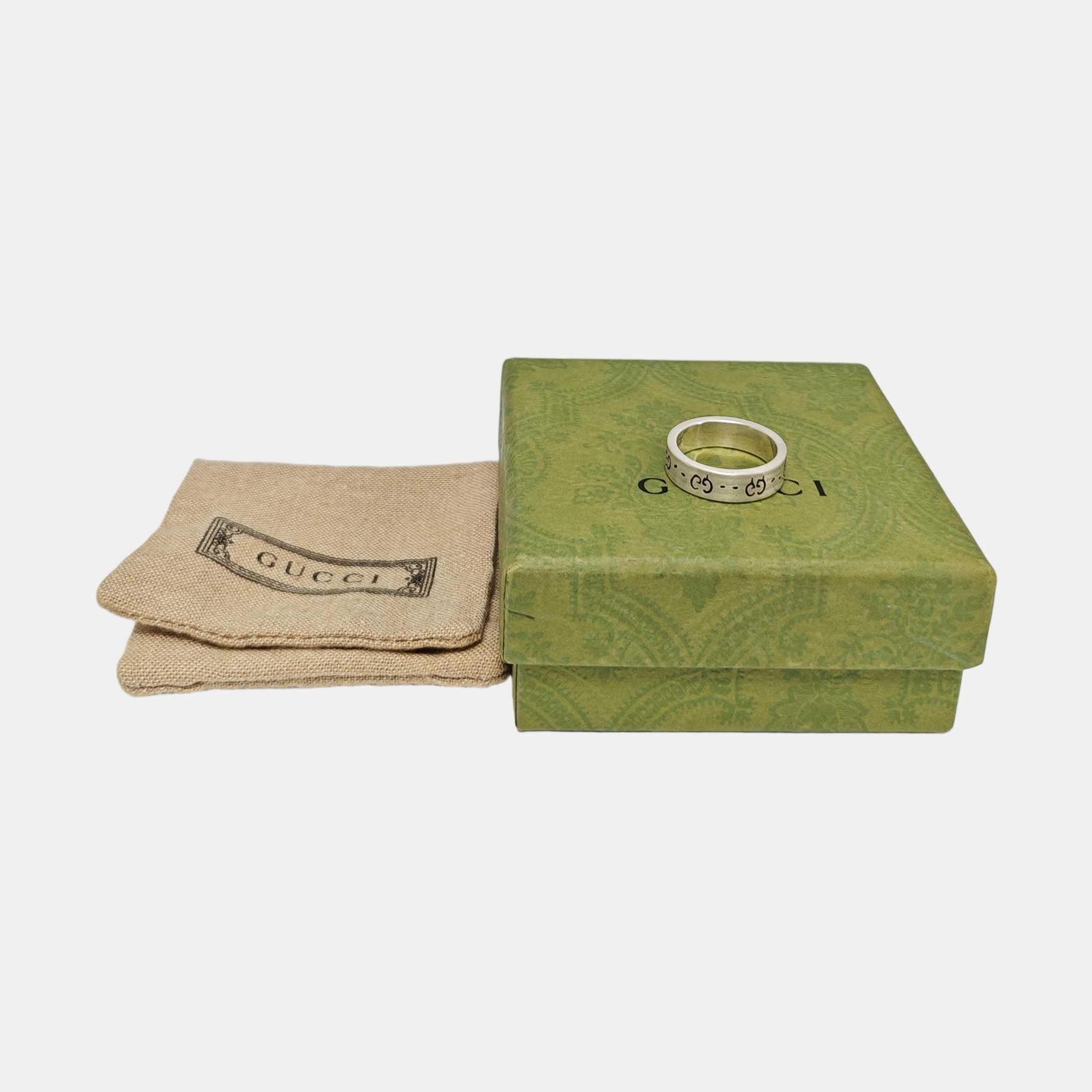 925 Sterling Silver Ring HK 19