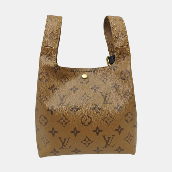 ATLANTIS PM Monogram Coated Canvas Brown