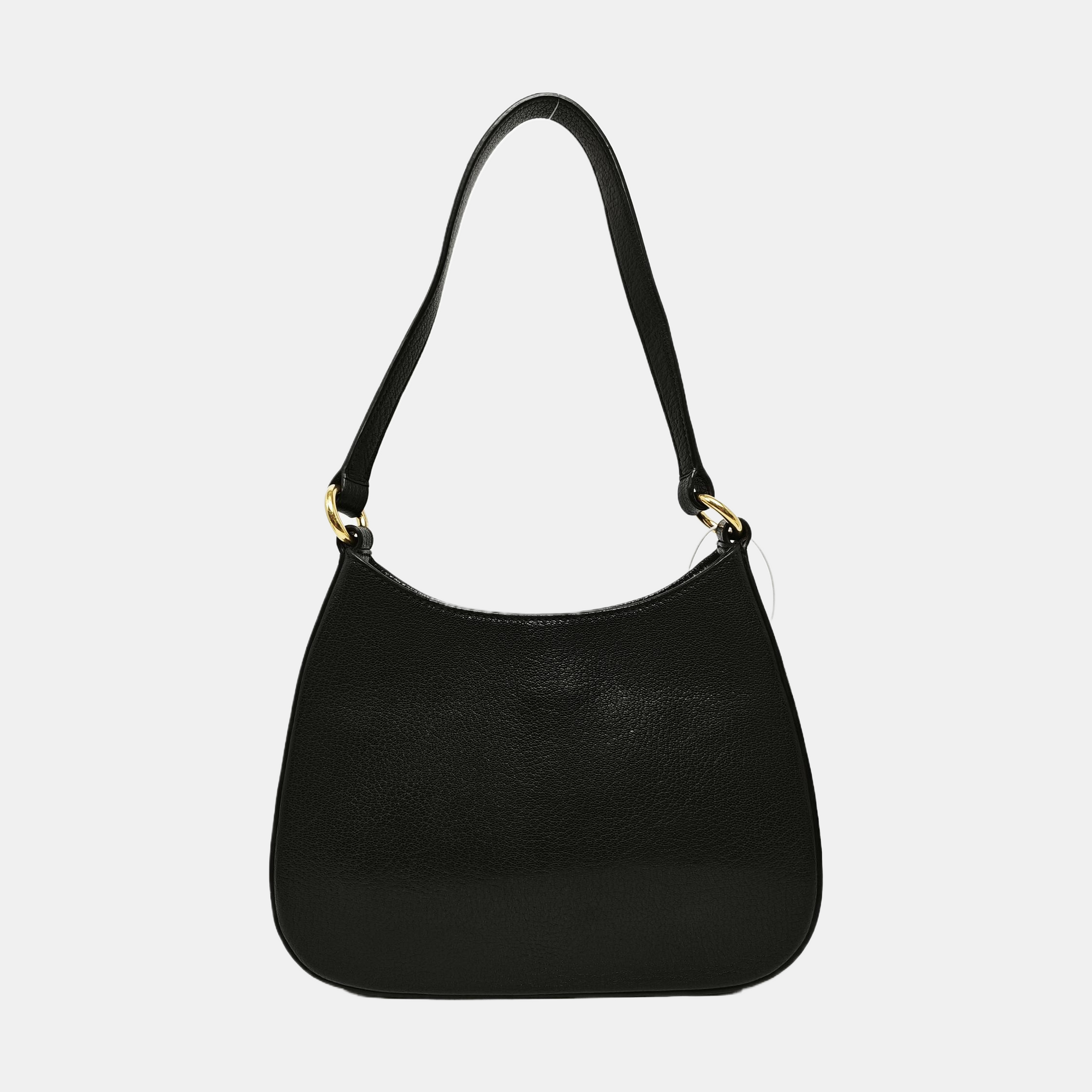 Calfskin Shoulder Bag Black