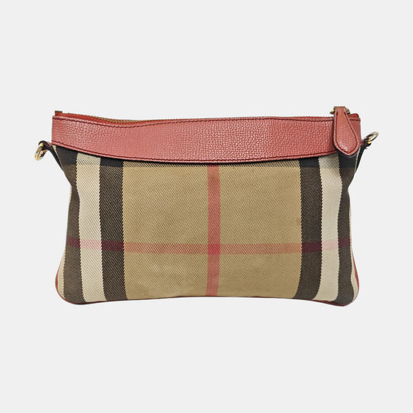 Canvas Crossbody Bag Beige