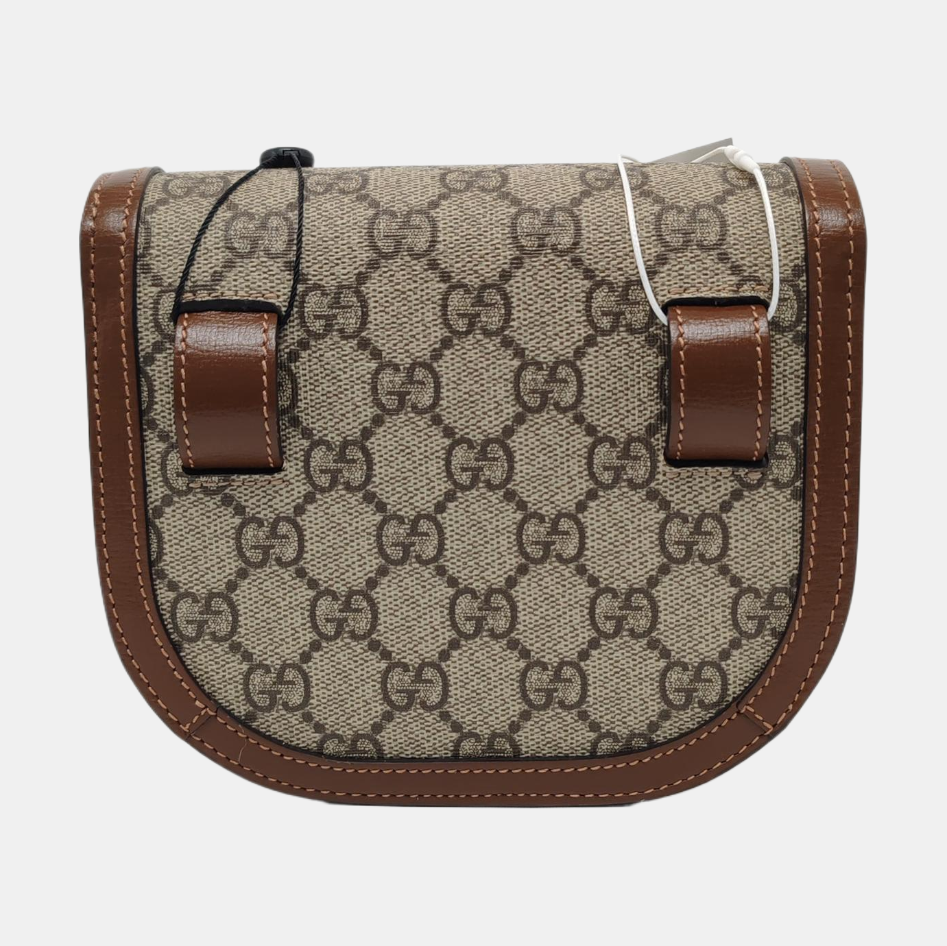 Authenticated pre-owned  Horsebit 1955 Monogram Coated Canvas Brown - Belt Bag at Looply
