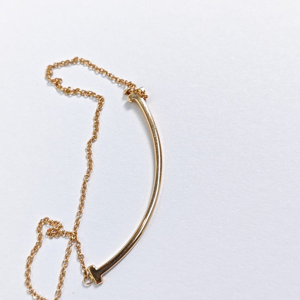 Tiffany T 18k Rose Gold Necklace