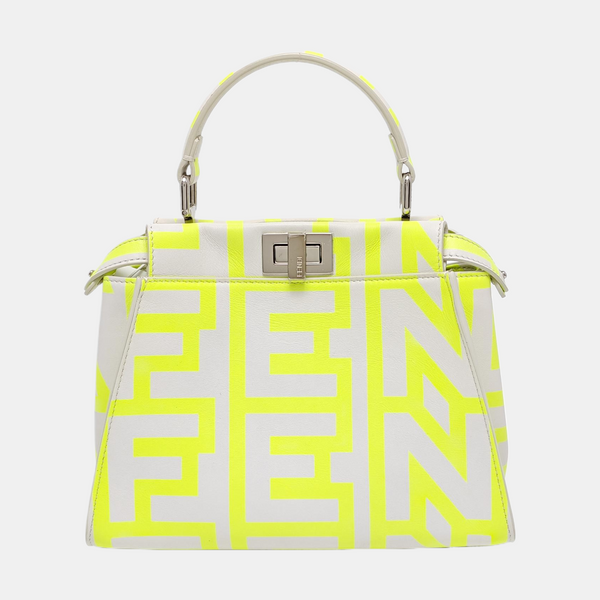 Peekaboo Mini Calfskin White
