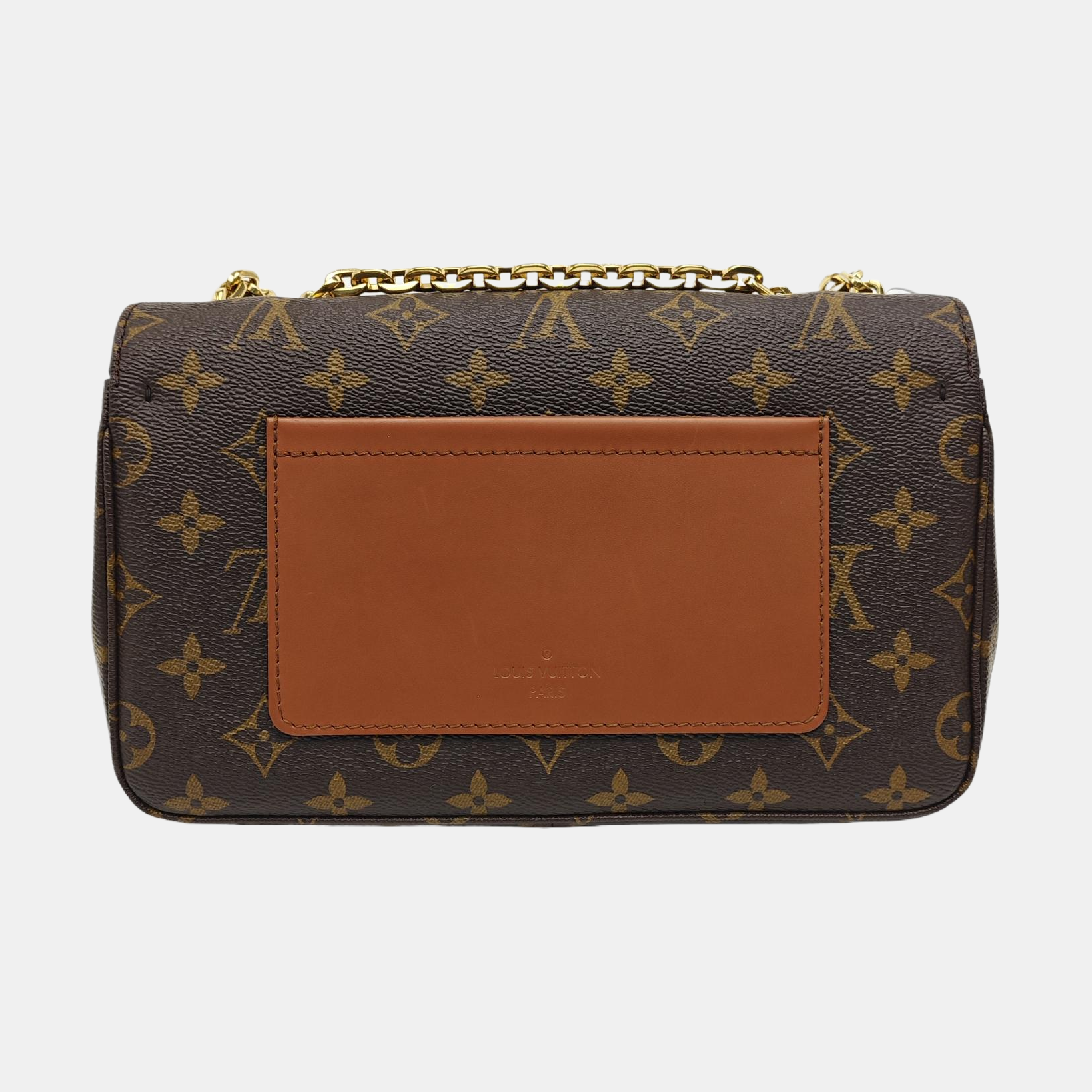 MARCEAU Monogram Coated Canvas Brown