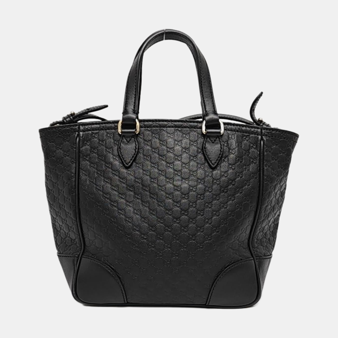 Bree Monogram Calfskin Black