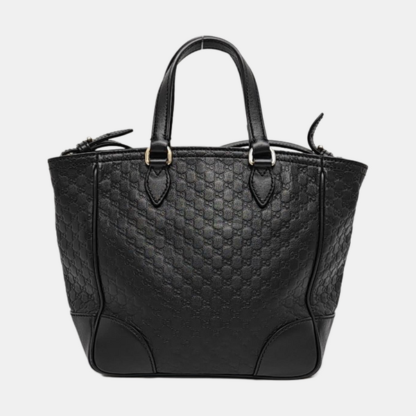 Bree Monogram Calfskin Black