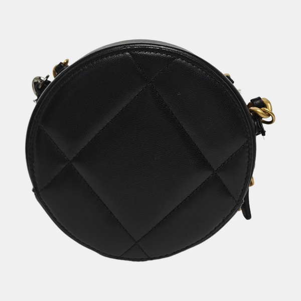 Authenticated pre-owned  CHANEL 19 Quilted Lambskin Black - Shoulder Bag at Looply