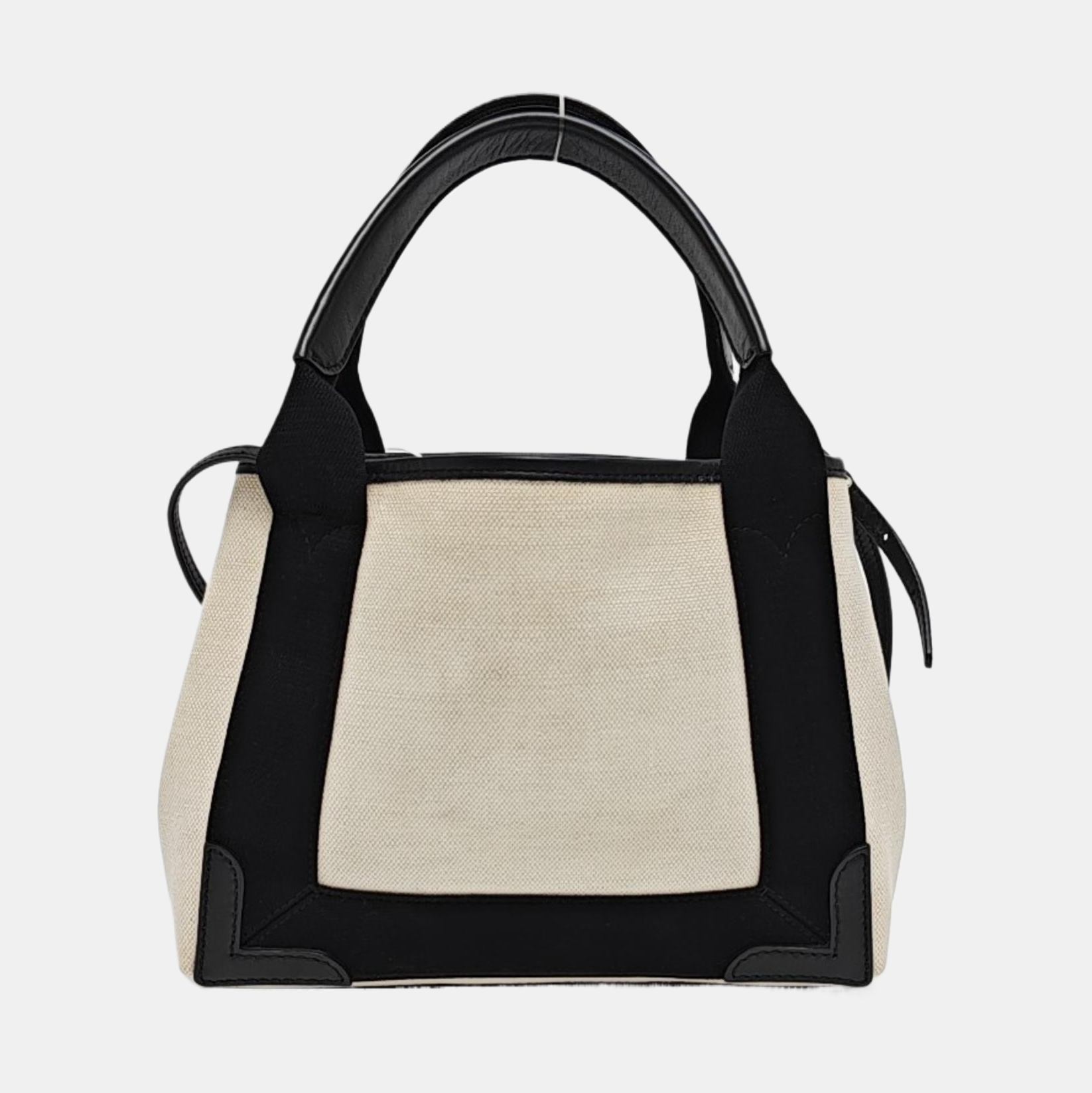 Navy Mini Canvas White