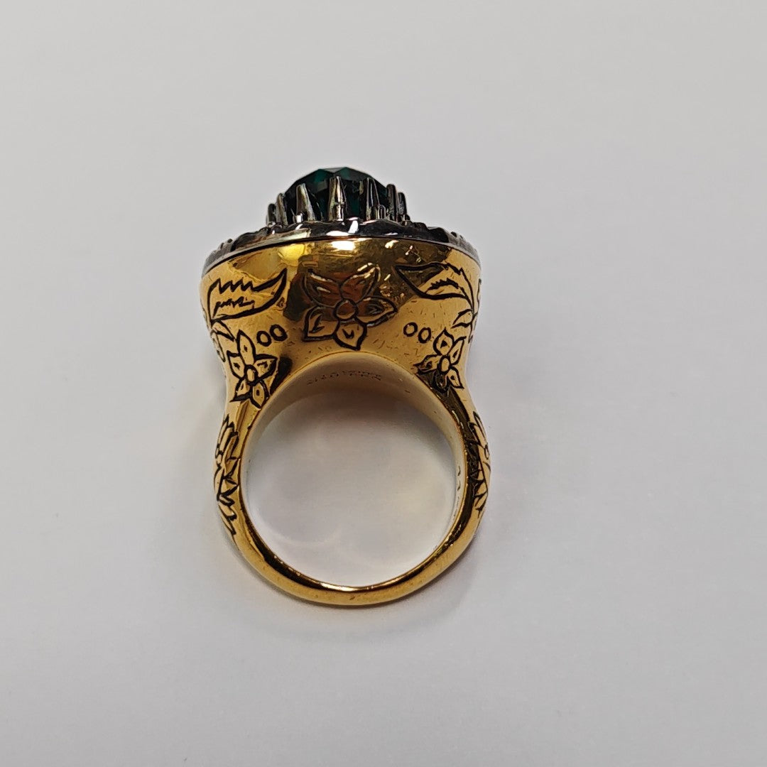 Metal Gold Ring EU 51