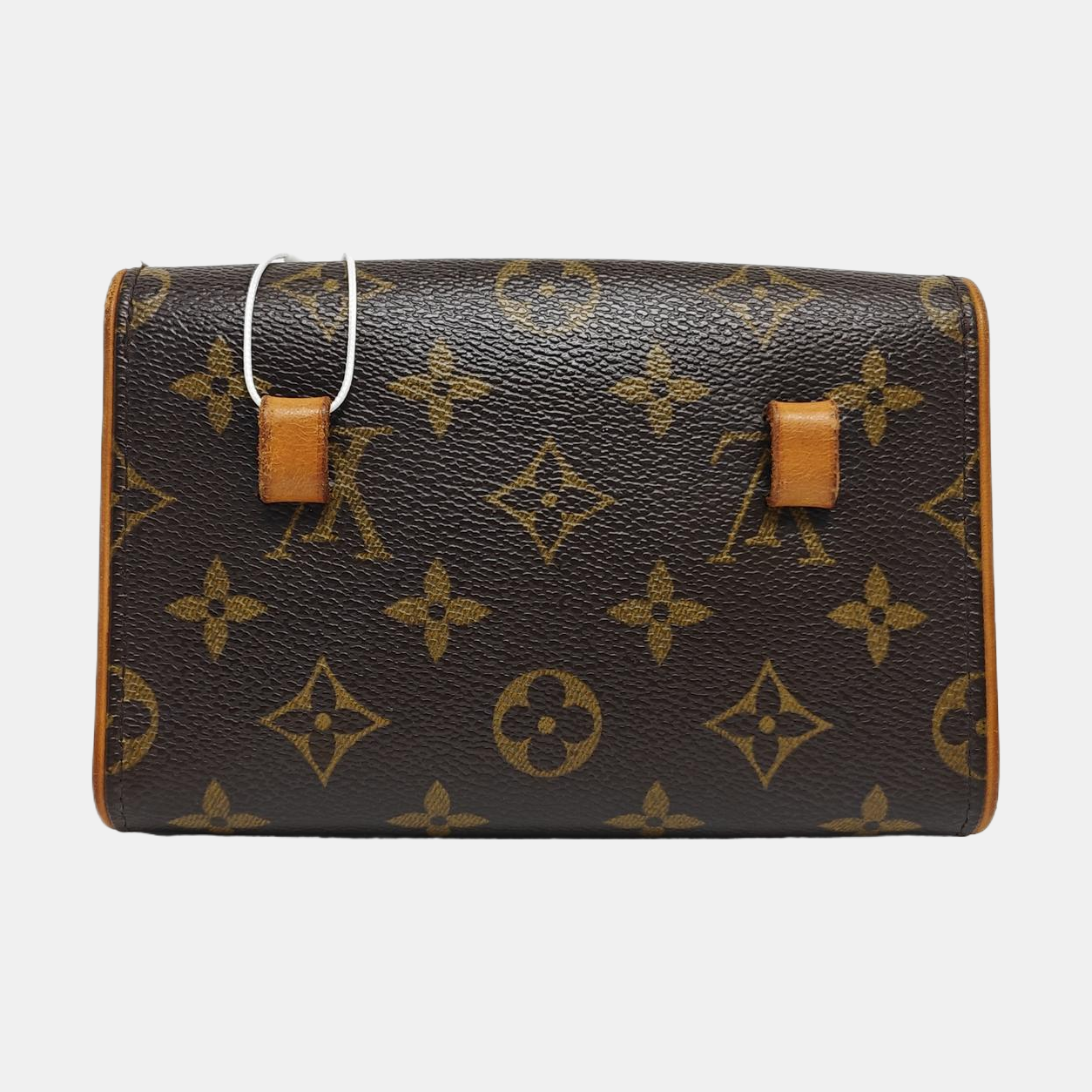 FLORENTINE Monogram Coated Canvas Brown