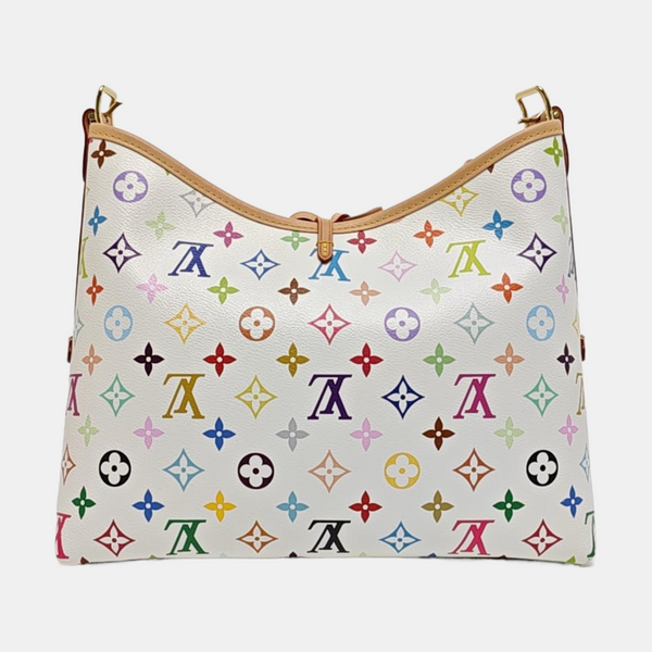 LV × TM CARRYALL PM Monogram Coated Canvas White