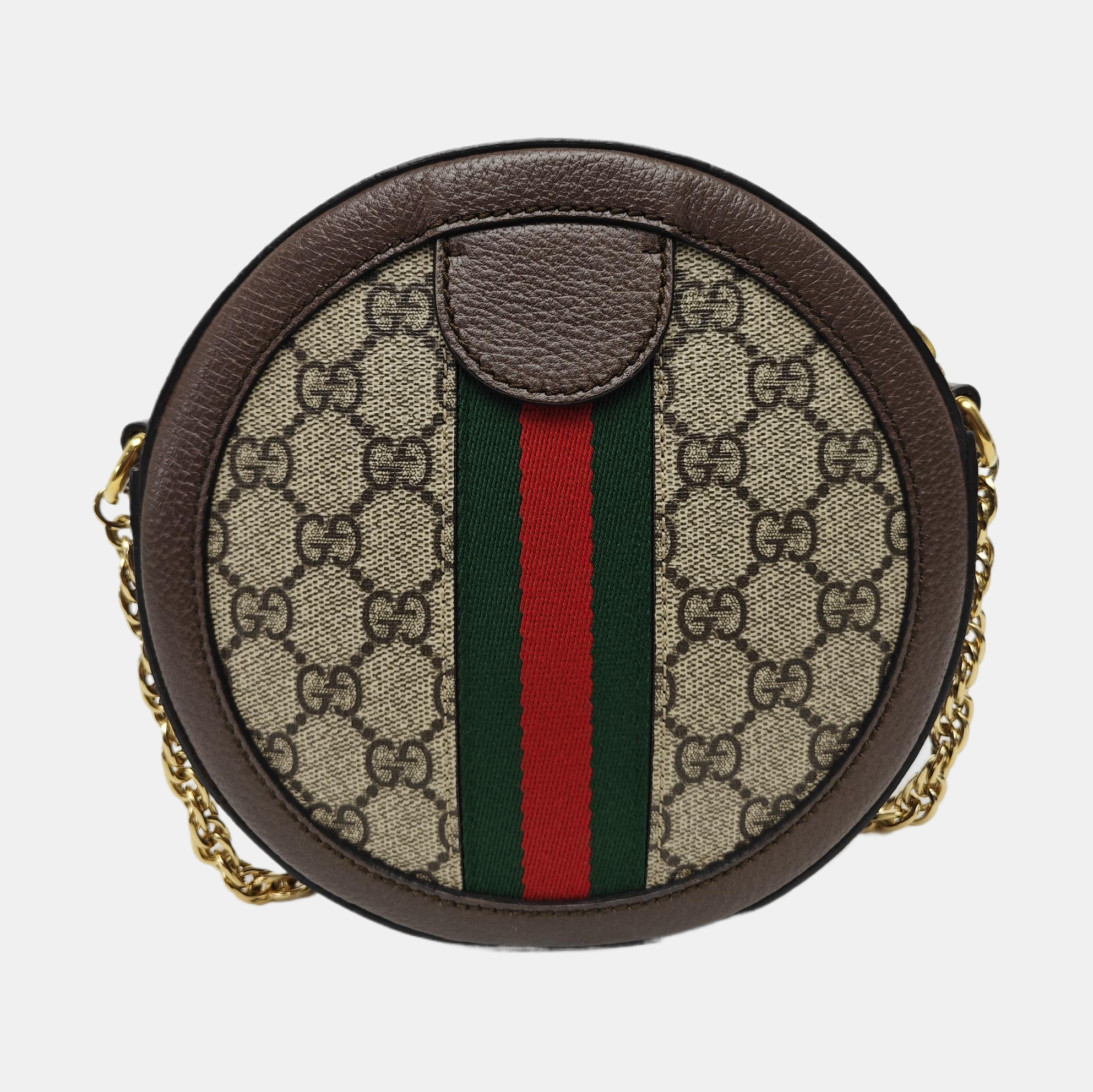 Ophidia Mini Monogram Coated Canvas Beige
